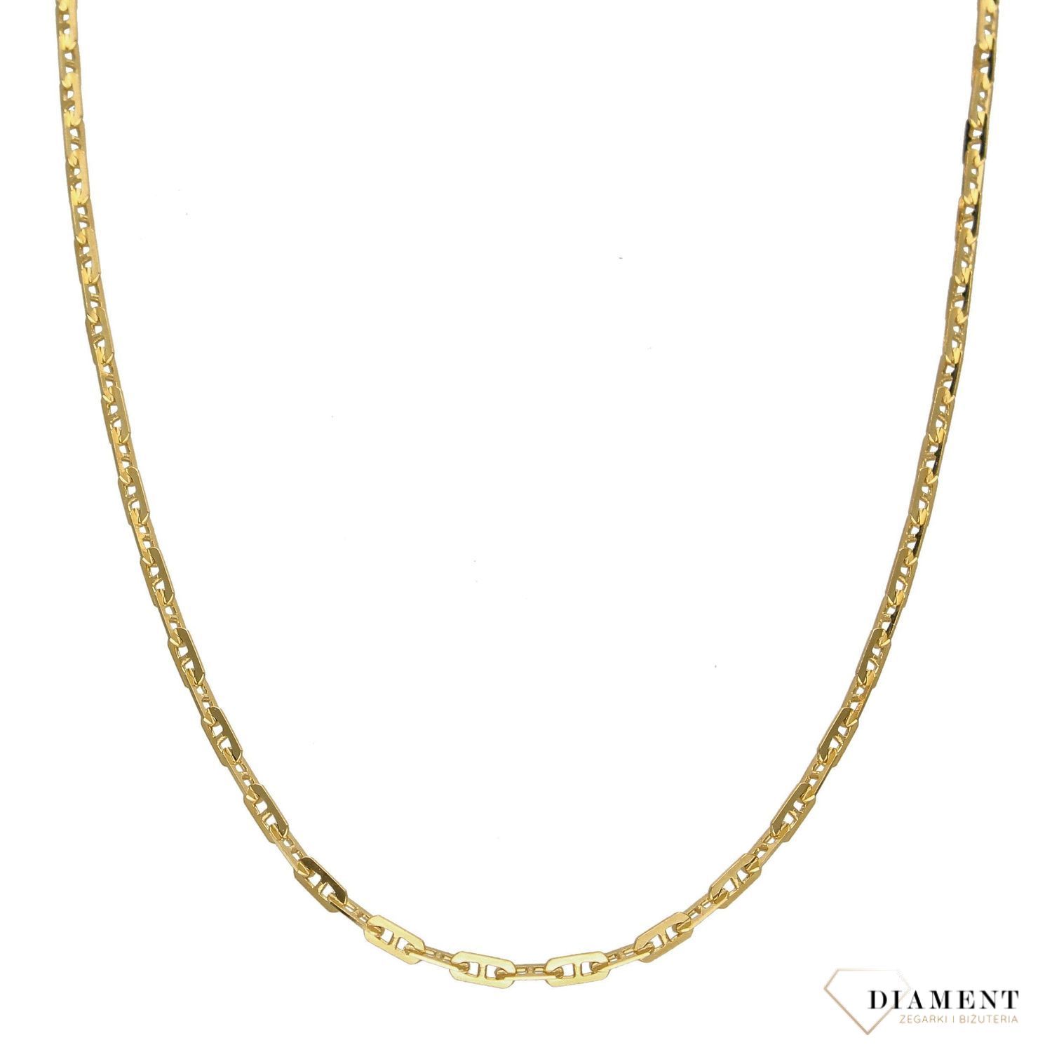 Złoty łańcuszek 585 ankier z poprzeczkami 2 mm.jpg